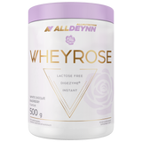 Allnutrition Alldeynn WheyRose, smak białej czekolady z kawałkami liofilizowanych malin, 500 g - miniaturka zdjęcia produktu