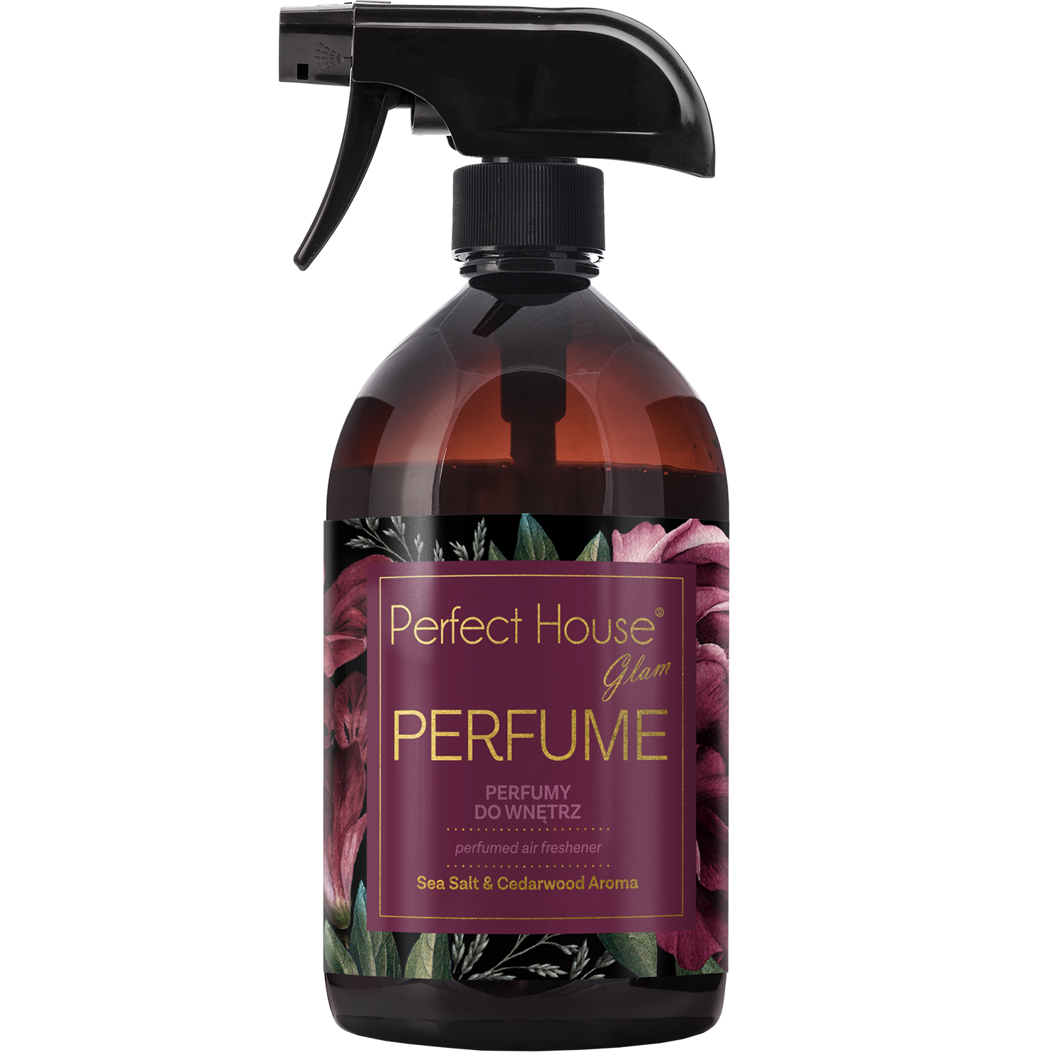 Nieznana Perfect House Glam Perfume, perfumy do wnętrz, sea salt & cedarwood aroma, 500 ml — Składniki i ocena