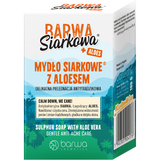 Barwa Siarkowa, mydło siarkowe z aloesem, pielęgnacja antytrądzikowa, 100 g - miniaturka zdjęcia produktu