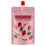 Owolovo Truskawkowo Mus jabłkowo-truskawkowy w tubce, 200 g - miniaturka zdjęcia produktu