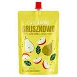 Owolovo Gruszkowo Mus jabłkowo-gruszkowy w tubce, 200 g KRÓTKA DATA - miniaturka zdjęcia produktu
