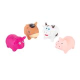 Akuku, zabawki kąpielowe, Farma, od 3 miesiąca, 4 sztuki - miniaturka zdjęcia produktu
