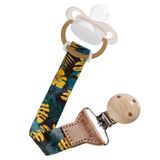 Akuku, tasiemka do smoczka, Liście - miniaturka zdjęcia produktu