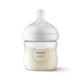 Avent Natural Response, butelka z responsywnym smoczkiem, przepływ 2 wolny, 0-3 miesiące, 125 ml - zdjęcie produktu