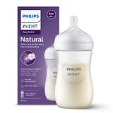 Avent Natural Response, butelka z responsywnym smoczkiem, przepływ 3, SCY903/01, po 1 miesiącu, 260 ml  - miniaturka zdjęcia produktu