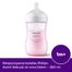 Avent Natural Response, butelka z responsywnym smoczkiem, różowa, przepływ 3, SCY903/11, po 1 miesiącu, 260 ml  - miniaturka 2 zdjęcia produktu