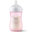 Avent Natural Response, butelka z responsywnym smoczkiem, różowa, przepływ 3, SCY903/11, 3-6 miesięcy, 260 ml - miniaturka  zdjęcia produktu