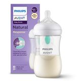 Avent Natural Response, butelka z responsywnym smoczkiem, z wentylem AirFree, przepływ 3, SCY673/01, po 1 miesiącu, 260 ml  - miniaturka zdjęcia produktu