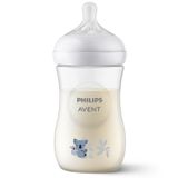 Avent Natural Response, butelka z responsywnym smoczkiem, koala, przepływ 3, SCY903/67, po 1 miesiącu, 260 ml - miniaturka zdjęcia produktu