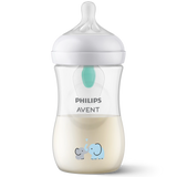 Avent Natural Response, butelka z responsywnym smoczkiem, z wentylem AirFree, słonie, przepływ 3 średni, 3-6 miesięcy, 260 ml - miniaturka zdjęcia produktu