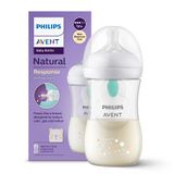 Avent Natural Response, butelka z responsywnym smoczkiem, z wentylem AirFree, miś, przepływ 3, SCY673/82, po 1 miesiącu, 260 ml - miniaturka zdjęcia produktu
