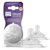 Avent Natural Response, responsywny smoczek do butelki, przepływ 3, SCY963/02, po 1 miesiącu, 2 sztuki - miniaturka zdjęcia produktu