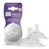 Avent Natural Response, responsywny smoczek do butelki, przepływ 5, SCY965/02, po 6 miesiącu, 2 sztuki - miniaturka zdjęcia produktu