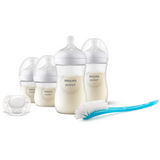 Avent Natural Response, zestaw 4 responsywnych butelek + szczotka do czyszczenia + smoczek uspokajający ultra soft - miniaturka zdjęcia produktu