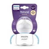 Avent Natural Response, kubeczek treningowy z responsywnym smoczkiem, SCF263/61, po 6 miesiącu, 125 ml - miniaturka zdjęcia produktu