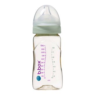 B.box, butelka ze smoczkiem, z PPSU, szałwia, od urodzenia, 240 ml - zdjęcie produktu