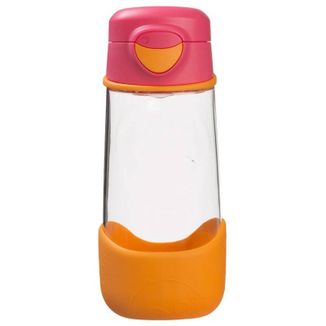 B.box, butelka na wodę z ustnikiem, tritanowa, bidon dla dzieci, Strawberry Shake, od 9 miesiąca, 450 ml - zdjęcie produktu
