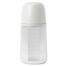 Suavinex Colour Essence, butelka z silikonowym smoczkiem o średnim przepływie, transparentna, od 3 miesiąca, 240 ml - miniaturka  zdjęcia produktu