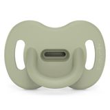 Suavinex Colour Essence SX Pro, smoczek uspokajający, 100% silikonowy, symetryczny, zielony, 0-6 miesięcy, 1 sztuka - miniaturka zdjęcia produktu