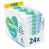 Pampers Harmonie Aqua, chusteczki nawilżane, 24 x 48 sztuk - miniaturka zdjęcia produktu