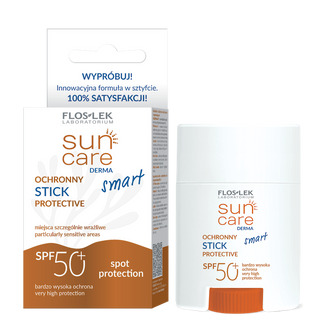 Flos-Lek Sun Care Derma Smart, ochronny stick, SPF 50+, 16 g - zdjęcie produktu