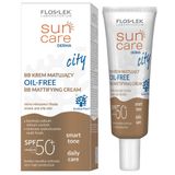 Floslek Sun Care Derma City, BB krem matujący, SPF 50+, 30 ml - miniaturka zdjęcia produktu
