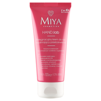 Miya HAND.lab, pielęgnacyjny krem do rąk rozjaśniający przebarwienia, 60 ml - zdjęcie produktu
