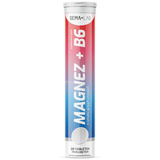 SEMA Lab Magnez + B6, smak grejpfrutowy, 20 tabletek musujących - miniaturka zdjęcia produktu