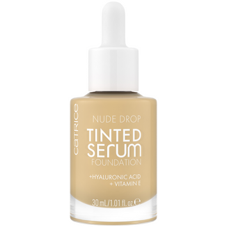 Catrice Nude Drop Tinted Serum Foundation, pielęgnacyjny podkład serum, nr 020W, 30 ml - zdjęcie produktu
