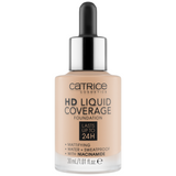 Catrice HD Liquid Coverage Foundation 24H, podkład kryjący w płynie, 030 Sand Beige, 30 ml - miniaturka zdjęcia produktu