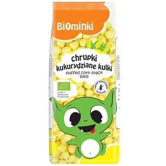 Biominki kulki kukurydziane bezglutenowe bio 60g - zdjęcie produktu
