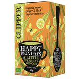 Clipper, herbatka cytrynowa z imbirem i czarnym pieprzem, 2,25 g x 20 saszetek USZKODZONE OPAKOWANIE - miniaturka zdjęcia produktu