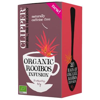 Clipper, herbatka rooibos Bio, 2 g x 20 saszetek USZKODZONE OPAKOWANIE - zdjęcie produktu