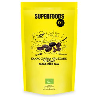 Bio Planet, kakao ziarna kruszone surowe Bio, 600 g - zdjęcie produktu