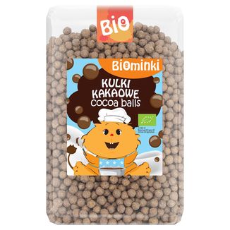 Biominki, kulki o smaku czekoladowym Bio, 500 g - zdjęcie produktu