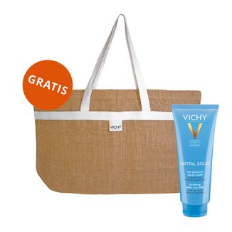 Vichy Capital Soleil, mleczko po opalaniu, 300 ml + torba plażowa gratis - zdjęcie produktu