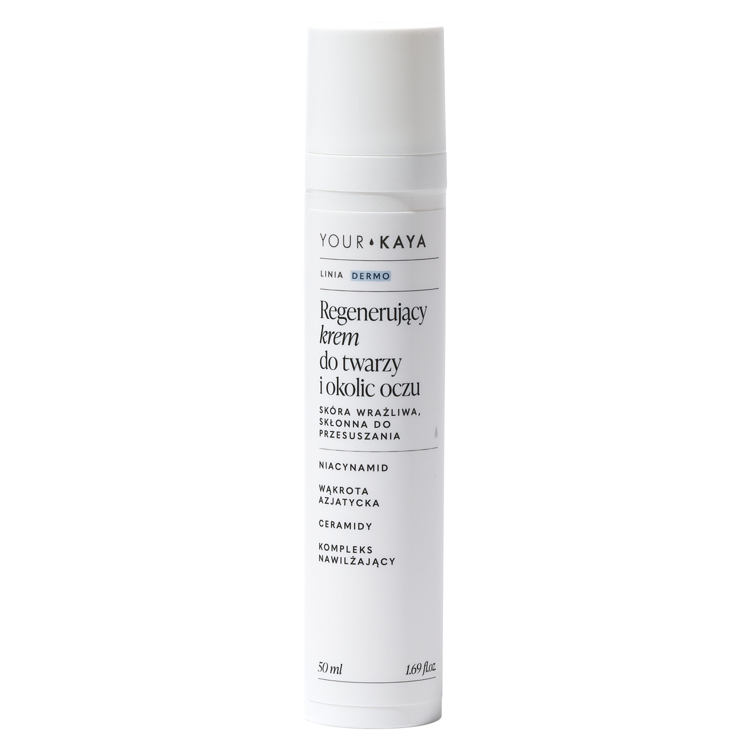 Your Kaya Your KAYA, regenerujący krem do twarzy i okolic oczu, 50 ml