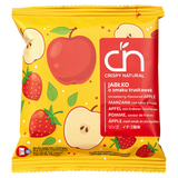 Crispy Natural Jabłka Latem Pachnące, suszone plastry jabłek, smak truskawek ze śmietaną, 18 g - miniaturka zdjęcia produktu