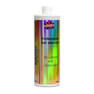 Ronney HoLo Shine Star Babassu Oil, szampon energetyzujący do włosów farbowanych i matowych, 1000 ml - zdjęcie produktu