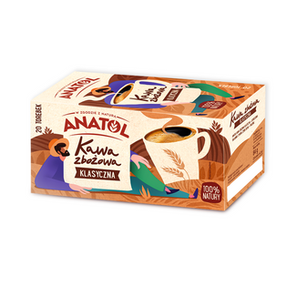 Anatol Kawa zbożowa, klasyczna, 4,2 g x 20 torebek - zdjęcie produktu