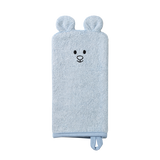 BabyOno, bambusowa myjka do kąpieli, niebieska, 1 sztuka - miniaturka zdjęcia produktu