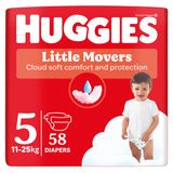 Huggies Ultra Comfort, pieluchy, Disney, rozmiar 5, 11-25 kg, Mega Pack, 58 sztuk - miniaturka zdjęcia produktu