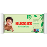 Huggies Natural Care, chusteczki nawilżane, 56 sztuk - miniaturka zdjęcia produktu