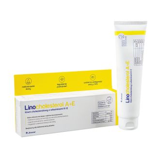 Linocholesterol A+E, krem cholesterolowy, 90 g USZKODZONE OPAKOWANIE - zdjęcie produktu