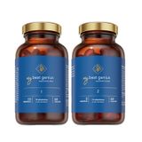 Zestaw MyBestGenius 1, 60 kapsułek + MyBestGenius 2, 60 kapsułek KRÓTKA DATA - miniaturka zdjęcia produktu