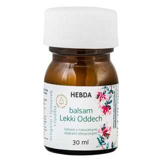 Hebda, balsam Lekki Oddech, 30 ml - zdjęcie produktu