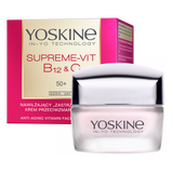 Yoskine Supreme-Vit B12 + C 50+, nawilżający krem przeciwzmarszczkowy na dzień, 50 ml - miniaturka zdjęcia produktu