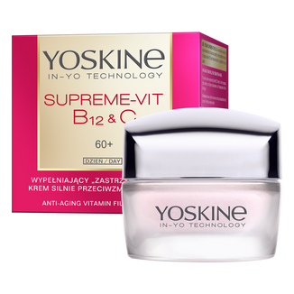 Yoskine Supreme-Vit B12 + C 60+, wypełniający krem silnie przeciwzmarszczkowy na dzień, 50 ml - zdjęcie produktu