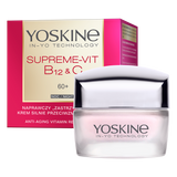 Yoskine Supreme-Vit B12 + C 60+, naprawczy krem silnie przeciwzmarszczkowy na noc, 50 ml USZKODZONE OPAKOWANIE - miniaturka zdjęcia produktu