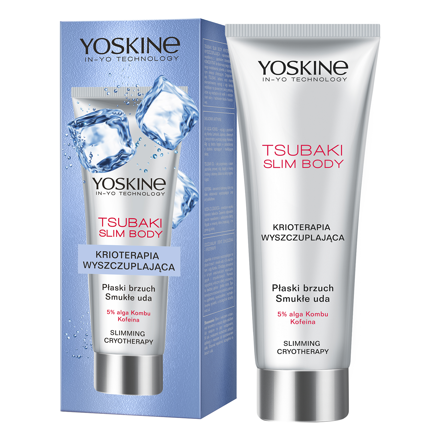 Yoskine Yoskine Tsubaki Slim Body, koncentrat do ciała, krioterapia wyszczuplająca, 200 ml